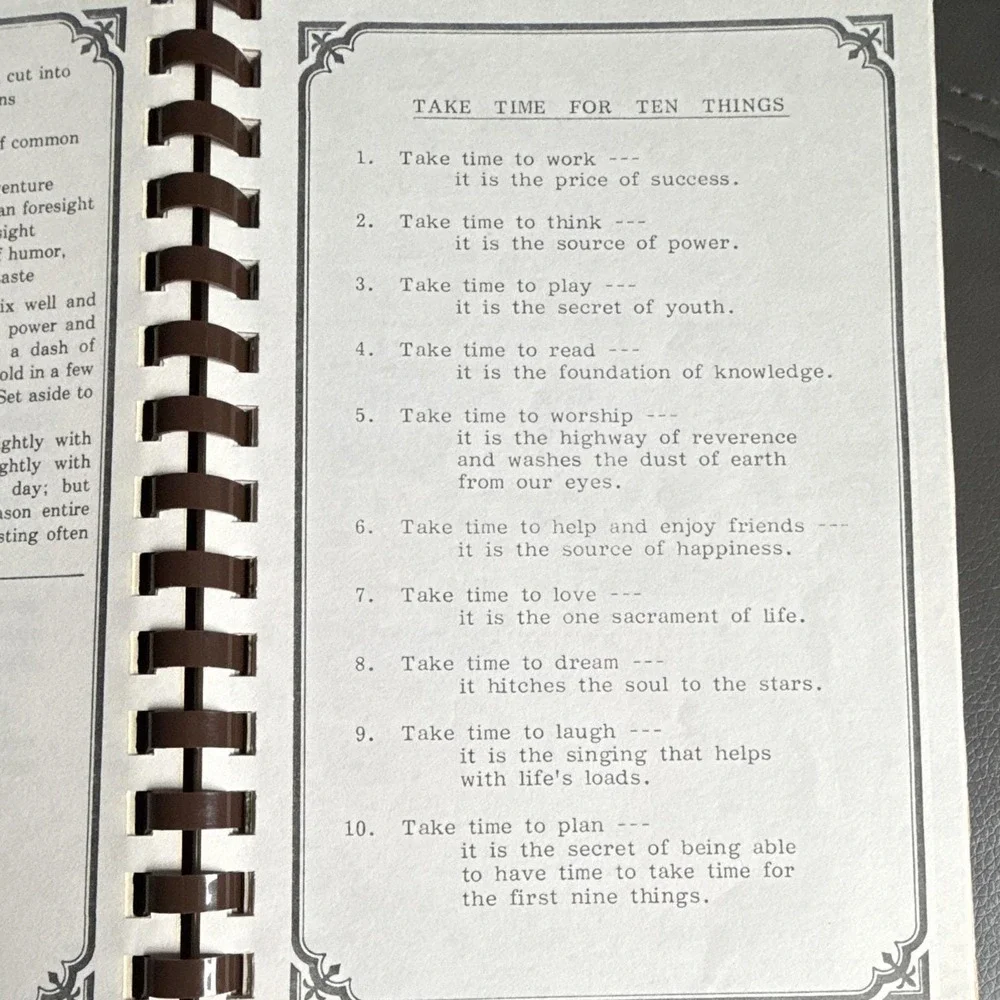Vintage 1977 Butter n Love Recipes Cookbook Apostolic Church Duncan Oklahoma